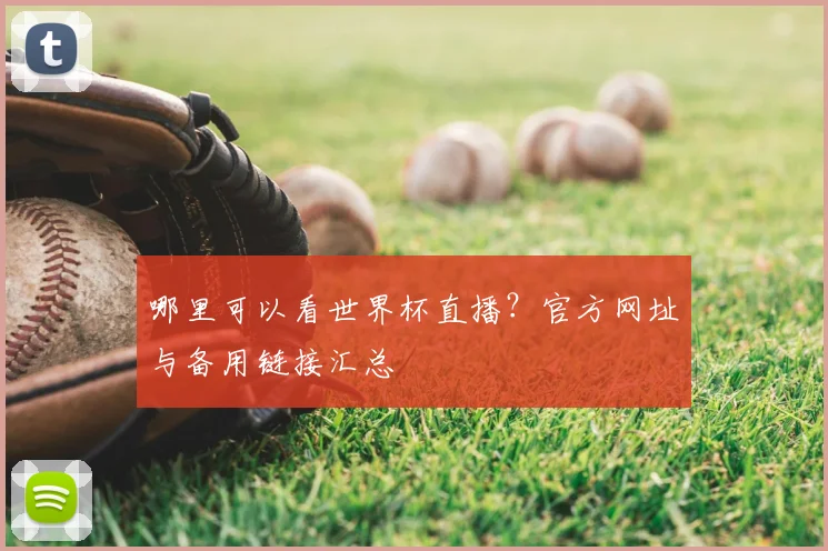 哪里可以看世界杯直播?官方网址与备用链接汇总